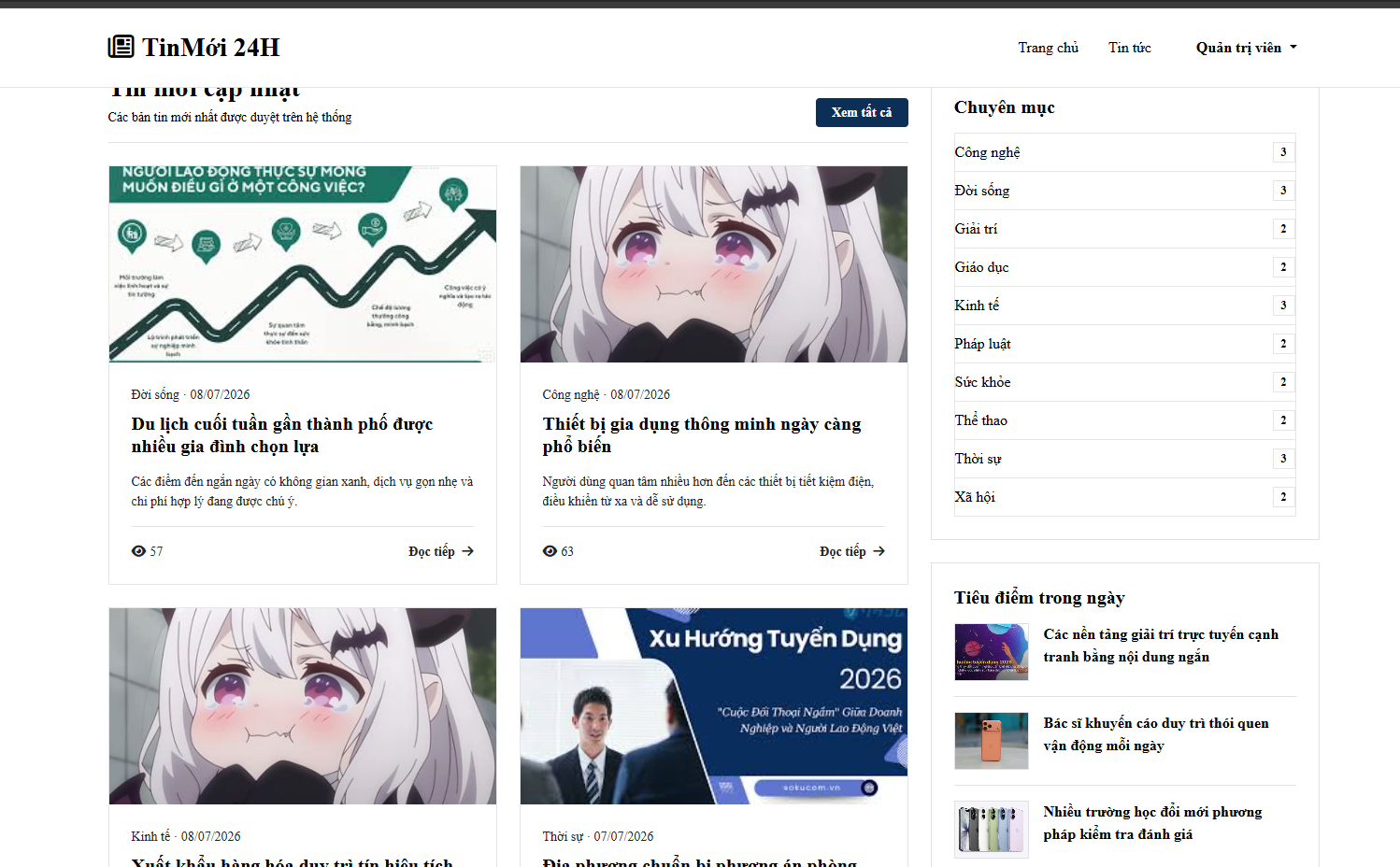 Tin tức,website tổng hợp,website tổng hợp tin